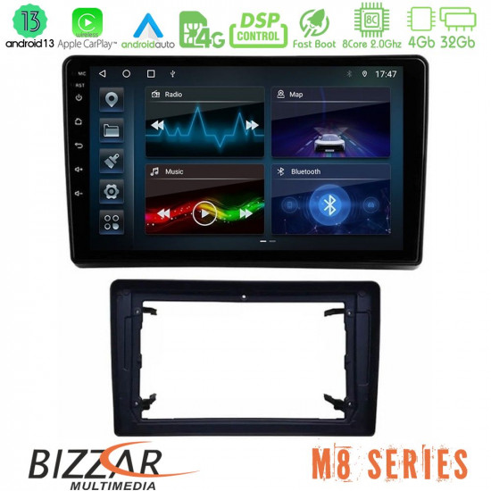 Bizzar M8 Series Chrysler / Dodge / Jeep 8core Android13 4+32GB Navigation Multimedia Tablet 10 Bizzar M8 Series Chrysler / Dodge / Jeep 8core Android13 4+32GB Navigation Multimedia Tablet 10