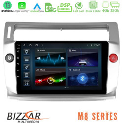 Bizzar M8 Series Citroen C4 2004-2010 8core Android13 4+32GB Navigation Multimedia Tablet 9 Bizzar M8 Series Citroen C4 2004-2010 8core Android13 4+32GB Navigation Multimedia Tablet 9