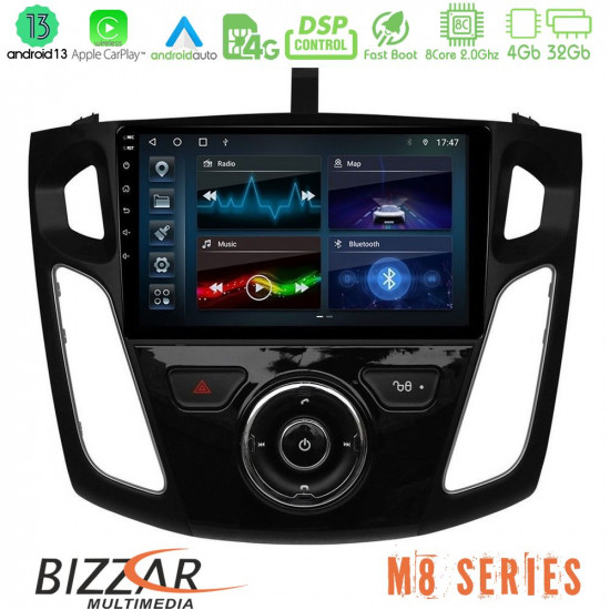 Bizzar M8 Series Ford Focus 2012-2018 8core Android13 4+32GB Navigation Multimedia Tablet 9 Bizzar M8 Series Ford Focus 2012-2018 8core Android13 4+32GB Navigation Multimedia Tablet 9