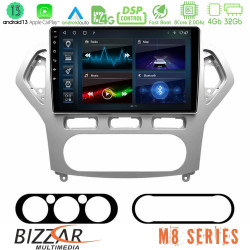 Bizzar M8 Series Ford Mondeo 2007-2010 AUTO A/C 8core Android13 4+32GB Navigation Multimedia Tablet 10 Bizzar M8 Series Ford Mondeo 2007-2010 AUTO A/C 8core Android13 4+32GB Navigation Multimedia Tablet 10