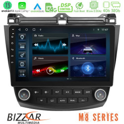 Bizzar M8 Series Honda Accord 2002-2008 8core Android13 4+32GB Navigation Multimedia Tablet 10 Bizzar M8 Series Honda Accord 2002-2008 8core Android13 4+32GB Navigation Multimedia Tablet 10