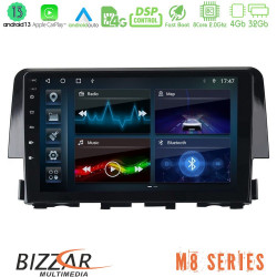 Bizzar M8 Series Honda Civic 2016-2020 8core Android13 4+32GB Navigation Multimedia 9 Bizzar M8 Series Honda Civic 2016-2020 8core Android13 4+32GB Navigation Multimedia 9