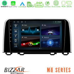 Bizzar M8 Series Honda CR-V 2019-gt; 8core Android13 4+32GB Navigation Multimedia Tablet 10