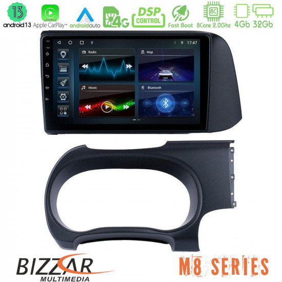 Bizzar M8 Series Hyundai i10 8core Android13 4+32GB Navigation Multimedia Tablet 9 Bizzar M8 Series Hyundai i10 8core Android13 4+32GB Navigation Multimedia Tablet 9