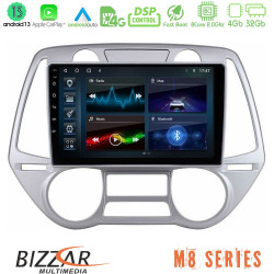 Bizzar M8 Series Hyundai i20 2009-2012 Auto A/C 8core Android13 4+32GB Navigation Multimedia Tablet 9 Bizzar M8 Series Hyundai i20 2009-2012 Auto A/C 8core Android13 4+32GB Navigation Multimedia Tablet 9