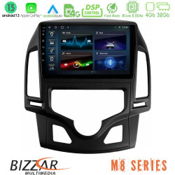 Bizzar M8 Series Hyundai i30 2007-2012 Auto A/C 8core Android13 4+32GB Navigation Multimedia Tablet 9 Bizzar M8 Series Hyundai i30 2007-2012 Auto A/C 8core Android13 4+32GB Navigation Multimedia Tablet 9