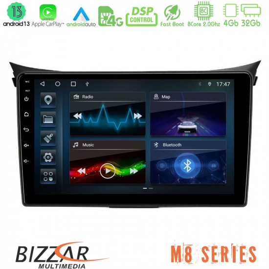 Bizzar M8 Series Hyundai i30 2012-2017 8Core Android13 4+32GB Navigation Multimedia Tablet 9 Bizzar M8 Series Hyundai i30 2012-2017 8Core Android13 4+32GB Navigation Multimedia Tablet 9