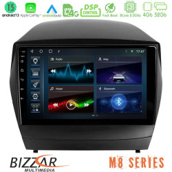 Bizzar M8 Series Hyundai IX35 Auto A/C 8core Android13 4+32GB Navigation Multimedia Tablet 10 Bizzar M8 Series Hyundai IX35 Auto A/C 8core Android13 4+32GB Navigation Multimedia Tablet 10