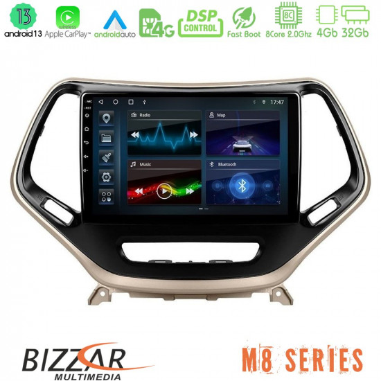 Bizzar M8 Series Jeep Cherokee 2014-2019 8core Android13 4+32GB Navigation Multimedia Tablet 9 Bizzar M8 Series Jeep Cherokee 2014-2019 8core Android13 4+32GB Navigation Multimedia Tablet 9