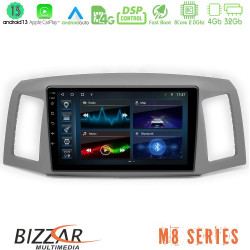 Bizzar M8 Series Jeep Grand Cherokee 2005-2007 8core Android13 4+32GB Navigation Multimedia Tablet 10 Bizzar M8 Series Jeep Grand Cherokee 2005-2007 8core Android13 4+32GB Navigation Multimedia Tablet 10
