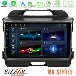 Bizzar M8 Series Kia Sportage 8core Android13 4+32GB Navigation Multimedia Tablet 9 Bizzar M8 Series Kia Sportage 8core Android13 4+32GB Navigation Multimedia Tablet 9