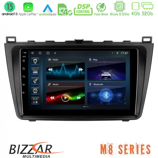 Bizzar M8 Series Mazda 6 2008-2012 8core Android13 4+32GB Navigation Multimedia Tablet 9 Bizzar M8 Series Mazda 6 2008-2012 8core Android13 4+32GB Navigation Multimedia Tablet 9