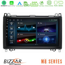 Bizzar M8 Series Mercedes A/B/Vito/Sprinter Class 8core Android13 4+32GB Navigation Multimedia 9 Bizzar M8 Series Mercedes A/B/Vito/Sprinter Class 8core Android13 4+32GB Navigation Multimedia 9