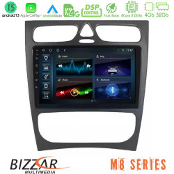 Bizzar M8 Series Mercedes C Class (W203) 8core Android13 4+32GB Navigation Multimedia Tablet 9 Bizzar M8 Series Mercedes C Class (W203) 8core Android13 4+32GB Navigation Multimedia Tablet 9