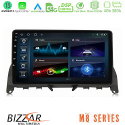 Bizzar M8 Series Mercedes C Class W204 8core Android13 4+32GB Navigation Multimedia 9 Bizzar M8 Series Mercedes C Class W204 8core Android13 4+32GB Navigation Multimedia 9