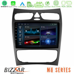 Bizzar M8 Series Mercedes CLK Class W209 2000-2004 8core Android13 4+32GB Navigation Multimedia Tablet 9 Bizzar M8 Series Mercedes CLK Class W209 2000-2004 8core Android13 4+32GB Navigation Multimedia Tablet 9