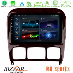 Bizzar M8 Series Mercedes S Class 1999-2004 (W220) 8core Android13 4+32GB Navigation Multimedia Tablet 9 Bizzar M8 Series Mercedes S Class 1999-2004 (W220) 8core Android13 4+32GB Navigation Multimedia Tablet 9