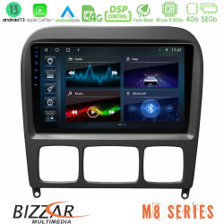 Bizzar M8 Series Mercedes S Class 1999-2004 (W220) 8Core Android13 4+32GB Navigation Multimedia Tablet 9? Bizzar M8 Series Mercedes S Class 1999-2004 (W220) 8Core Android13 4+32GB Navigation Multimedia Tablet 9?