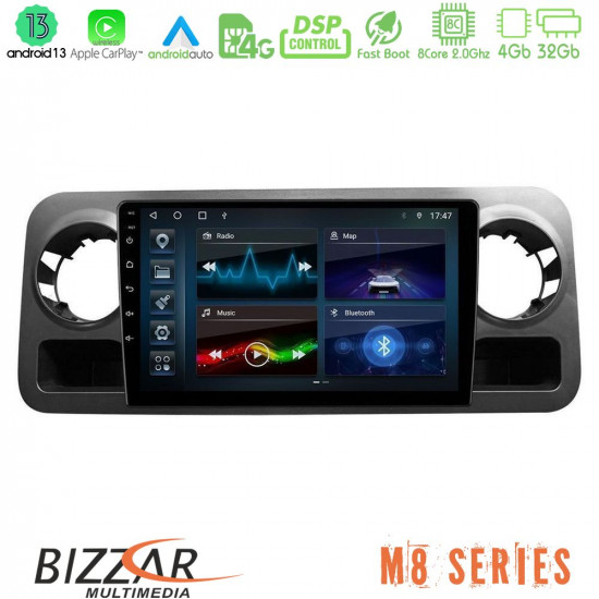 Bizzar M8 Series Mercedes Sprinter W907 8Core Android13 4+32GB Navigation Multimedia Tablet 10 Bizzar M8 Series Mercedes Sprinter W907 8Core Android13 4+32GB Navigation Multimedia Tablet 10