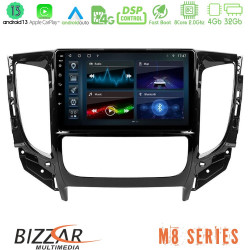 Bizzar M8 Series Mitsubishi L200 2016-gt; -amp; Fiat Fullback (Auto A/C) 8core Android13 4+32GB Navigation Multimedia Tablet 9 Bizzar M8 Series Mitsubishi L200 2016-gt; -amp; Fiat Fullback (Auto A/C) 8core Android13 4+32GB Navigation Multimedia Tablet 9
