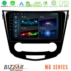 Bizzar M8 Series Nissan Qashqai J11 (Manual A/C) 8core Android13 4+32GB Navigation Multimedia Tablet 10 Bizzar M8 Series Nissan Qashqai J11 (Manual A/C) 8core Android13 4+32GB Navigation Multimedia Tablet 10