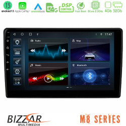 Bizzar M8 Series Opel Astra/Corsa/Antara/Zafira 8core Android13 4+32GB Navigation Multimedia Tablet 9 (Μαύρο Χρώμα)