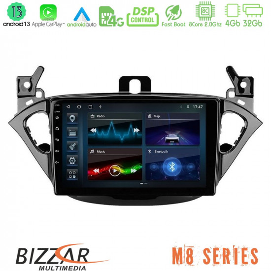 Bizzar M8 Series Opel Corsa E/Adam 8core Android13 4+32GB Navigation Multimedia Tablet 9 Bizzar M8 Series Opel Corsa E/Adam 8core Android13 4+32GB Navigation Multimedia Tablet 9