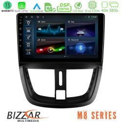 Bizzar M8 Series Peugeot 207 8core Android13 4+32GB Navigation Multimedia Tablet 9 Bizzar M8 Series Peugeot 207 8core Android13 4+32GB Navigation Multimedia Tablet 9