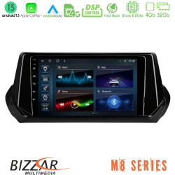 Bizzar M8 Series Peugeot 208 2019-2023 8Core Android13 4+32GB Navigation Multimedia Tablet 9 Bizzar M8 Series Peugeot 208 2019-2023 8Core Android13 4+32GB Navigation Multimedia Tablet 9