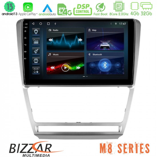 Bizzar M8 Series Skoda Octavia 5 8core Android13 4+32GB Navigation Multimedia Tablet 10 Bizzar M8 Series Skoda Octavia 5 8core Android13 4+32GB Navigation Multimedia Tablet 10