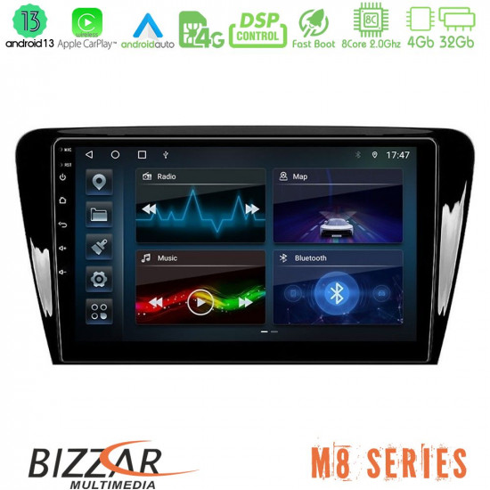 Bizzar M8 Series Skoda Octavia 7 8core Android13 4+32GB Navigation Multimedia Tablet 10 Bizzar M8 Series Skoda Octavia 7 8core Android13 4+32GB Navigation Multimedia Tablet 10