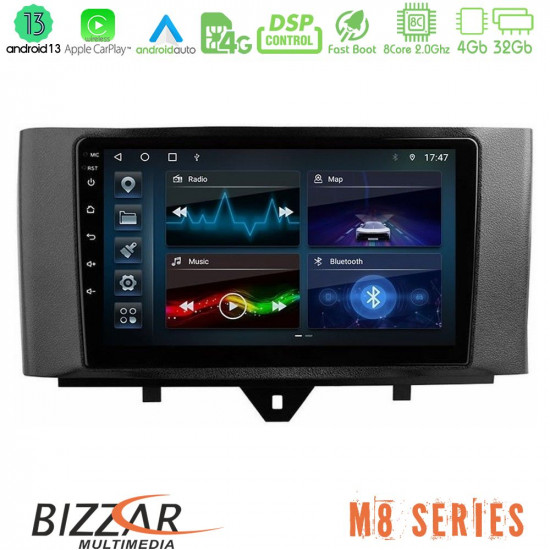 Bizzar M8 Series Smart 451 Facelift 8core Android13 4+32GB Navigation Multimedia Tablet 9 Bizzar M8 Series Smart 451 Facelift 8core Android13 4+32GB Navigation Multimedia Tablet 9