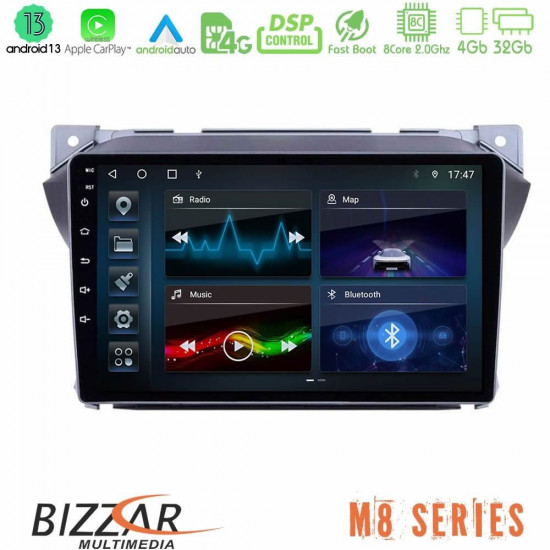 Bizzar M8 Series Suzuki Alto -amp; Nissan Pixo 8core Android13 4+32GB Navigation Multimedia Tablet 9 Bizzar M8 Series Suzuki Alto -amp; Nissan Pixo 8core Android13 4+32GB Navigation Multimedia Tablet 9