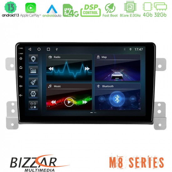 Bizzar M8 Series Suzuki Grand Vitara 8core Android13 4+32GB Navigation Multimedia Tablet 9 Bizzar M8 Series Suzuki Grand Vitara 8core Android13 4+32GB Navigation Multimedia Tablet 9