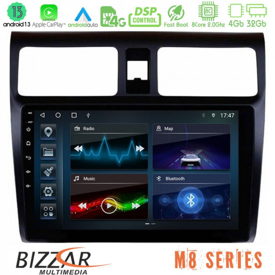 Bizzar M8 Series Suzuki Swift 2005-2010 8core Android13 4+32GB Navigation Multimedia Tablet 10 Bizzar M8 Series Suzuki Swift 2005-2010 8core Android13 4+32GB Navigation Multimedia Tablet 10