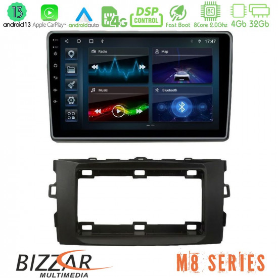 Bizzar M8 Series Toyota Auris 2013-2016 8core Android13 4+32GB Navigation Multimedia Tablet 10 Bizzar M8 Series Toyota Auris 2013-2016 8core Android13 4+32GB Navigation Multimedia Tablet 10