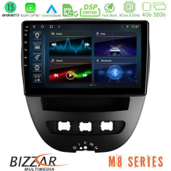 Bizzar M8 Series Toyota Aygo/Citroen C1/Peugeot 107 8core Android13 4+32GB Navigation Multimedia Tablet 10 Bizzar M8 Series Toyota Aygo/Citroen C1/Peugeot 107 8core Android13 4+32GB Navigation Multimedia Tablet 10