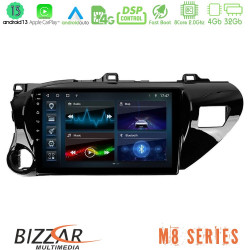Bizzar M8 Series Toyota Hilux 2017-2021 8core Android13 4+32GB Navigation Multimedia Tablet 10 Bizzar M8 Series Toyota Hilux 2017-2021 8core Android13 4+32GB Navigation Multimedia Tablet 10