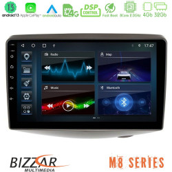 Bizzar M8 Series Toyota Yaris 1999 - 2006 8core Android13 4+32GB Navigation Multimedia Tablet 9 Bizzar M8 Series Toyota Yaris 1999 - 2006 8core Android13 4+32GB Navigation Multimedia Tablet 9