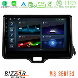Bizzar M8 Series Toyota Yaris 2020-gt; 8Core Android13 4+32GB Navigation Multimedia Tablet 10 Bizzar M8 Series Toyota Yaris 2020-gt; 8Core Android13 4+32GB Navigation Multimedia Tablet 10