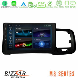 Bizzar M8 Series Volvo S60 2010-2018 8core Android13 4+32GB Navigation Multimedia Tablet 9 Bizzar M8 Series Volvo S60 2010-2018 8core Android13 4+32GB Navigation Multimedia Tablet 9