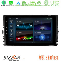 Bizzar M8 Series VW MQB 2017-gt; 8core Android13 4+32GB Navigation Multimedia 9 Bizzar M8 Series VW MQB 2017-gt; 8core Android13 4+32GB Navigation Multimedia 9