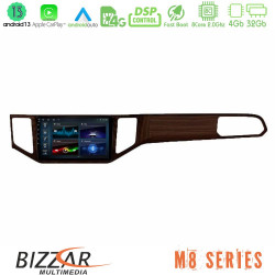 Bizzar M8 Series VW Sportsvan 2014-2020 8Core Android13 4+32GB Navigation Multimedia Tablet 9 (Ξύλινη απόχρωση) Bizzar M8 Series VW Sportsvan 2014-2020 8Core Android13 4+32GB Navigation Multimedia Tablet 9 (Ξύλινη απόχρωση)
