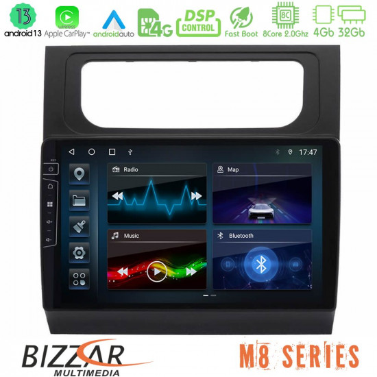 Bizzar M8 Series VW Touran 2011-2015 8Core Android13 4+32GB Navigation Multimedia Tablet 10 Bizzar M8 Series VW Touran 2011-2015 8Core Android13 4+32GB Navigation Multimedia Tablet 10