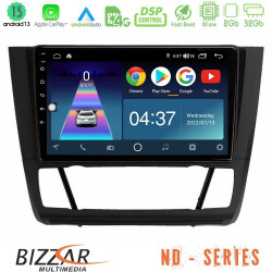 Bizzar ND Series 8Core Android13 2+32GB BMW 1Series E81/E82/E87/E88 (AUTO A/C) Navigation Multimedia Tablet 9 Bizzar ND Series 8Core Android13 2+32GB BMW 1Series E81/E82/E87/E88 (AUTO A/C) Navigation Multimedia Tablet 9