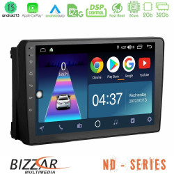 Bizzar ND Series 8Core Android13 2+32GB Ford 2007-gt; Navigation Multimedia Tablet 9