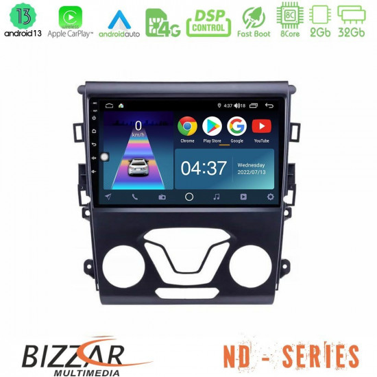 Bizzar ND Series 8Core Android13 2+32GB Ford Mondeo 2014-2017 Navigation Multimedia Tablet 9 Bizzar ND Series 8Core Android13 2+32GB Ford Mondeo 2014-2017 Navigation Multimedia Tablet 9