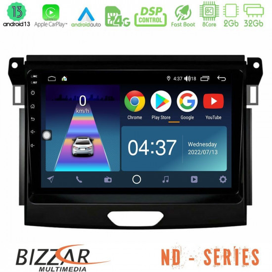 Bizzar ND Series 8Core Android13 2+32GB Ford Ranger 2017-2022 Navigation Multimedia Tablet 9 Bizzar ND Series 8Core Android13 2+32GB Ford Ranger 2017-2022 Navigation Multimedia Tablet 9