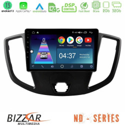 Bizzar ND Series 8Core Android13 2+32GB Ford Transit 2014-gt; Navigation Multimedia Tablet 9