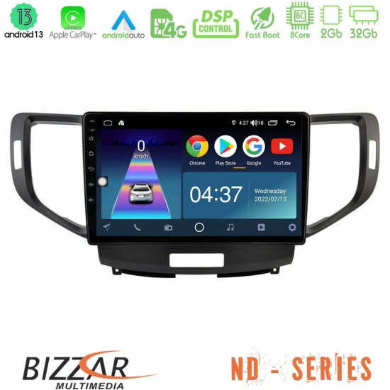 Bizzar ND Series 8Core Android13 2+32GB Honda Accord 2008-2015 Navigation Multimedia Tablet 9 Bizzar ND Series 8Core Android13 2+32GB Honda Accord 2008-2015 Navigation Multimedia Tablet 9